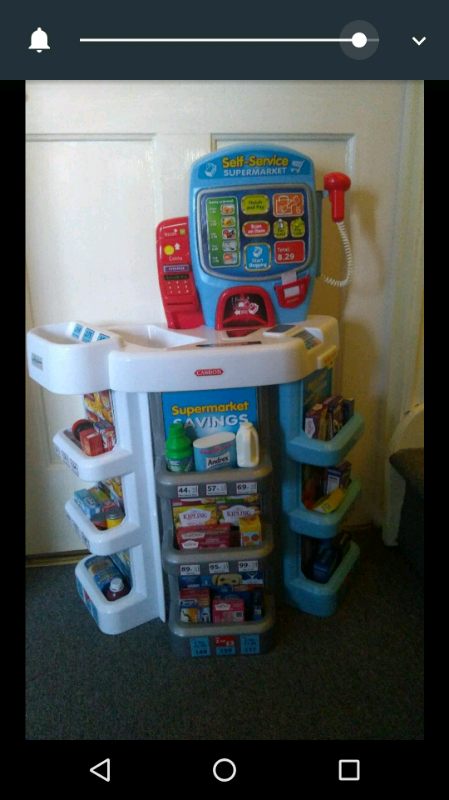 self service supermarket toy